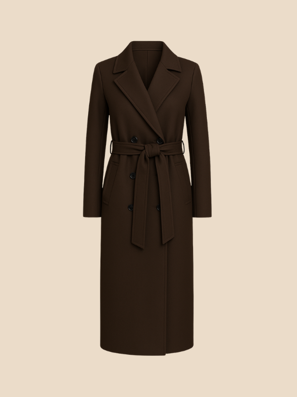 Rose | Women's Timeless Double-Breasted Wool Coat