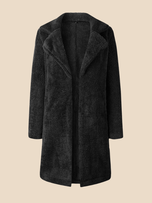 Cyrene | Women's Long Fleece Teddy Coat