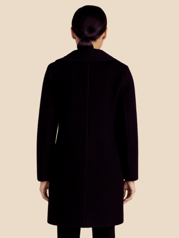 Cyrene | Women's Long Fleece Teddy Coat