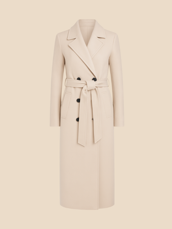 Rose | Women's Timeless Double-Breasted Wool Coat