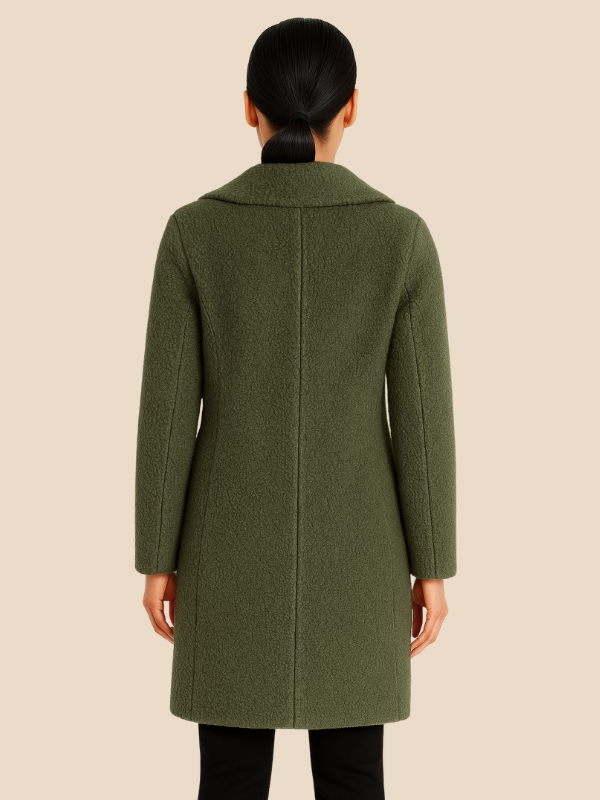 Cyrene | Women's Long Fleece Teddy Coat