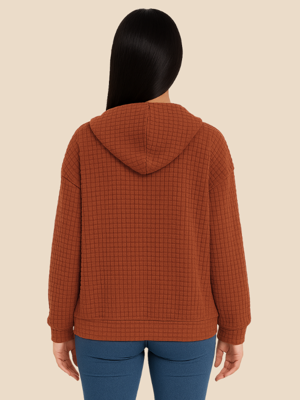 Delilah | Women’s Pullover Hoodie with Drawstring Hood