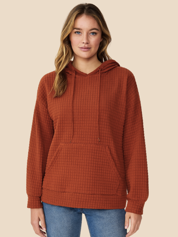 Delilah | Women’s Pullover Hoodie with Drawstring Hood