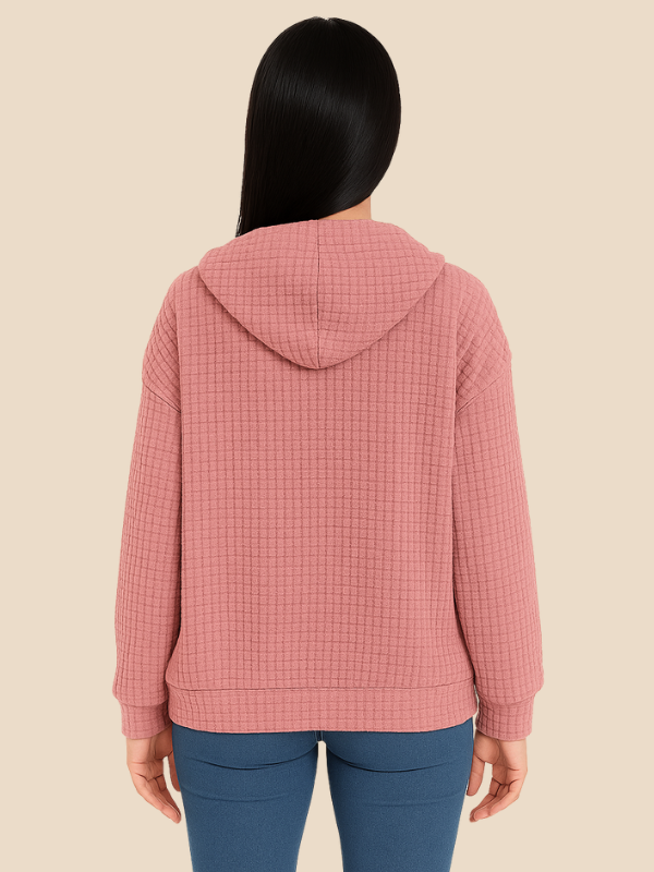 Delilah | Women’s Pullover Hoodie with Drawstring Hood