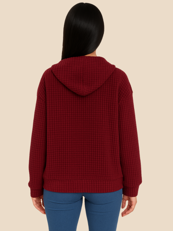 Delilah | Women’s Pullover Hoodie with Drawstring Hood