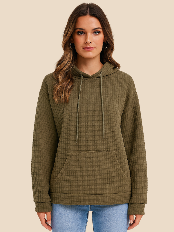 Delilah | Women’s Pullover Hoodie with Drawstring Hood