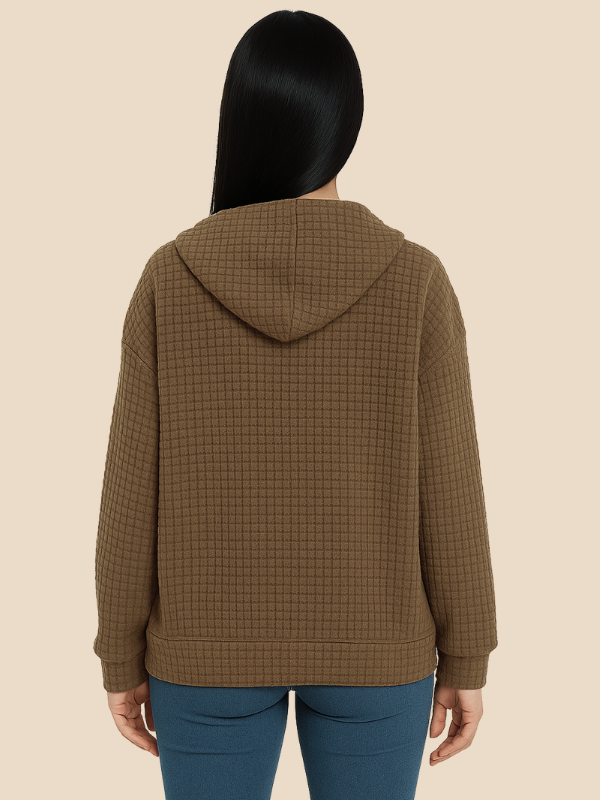 Delilah | Women’s Pullover Hoodie with Drawstring Hood