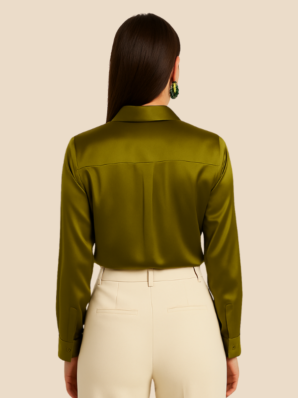 Scarlette | Satin Blouse for Women