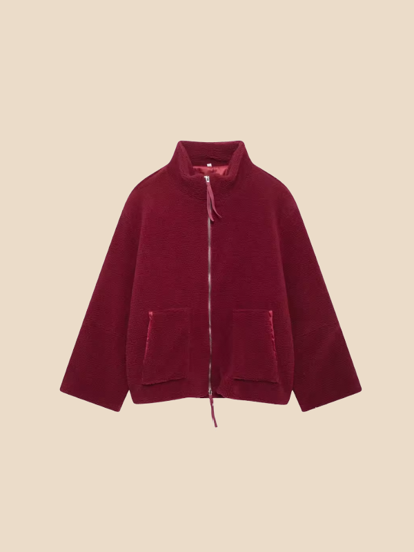 Imogen | Women's Oversized Sherpa Occasion Jacket
