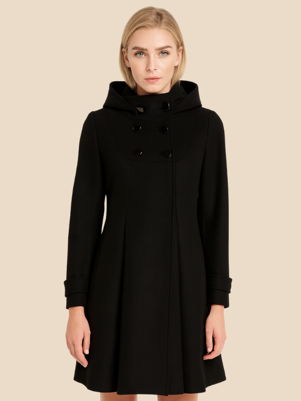Anna | Women's A-Line Hooded Coat