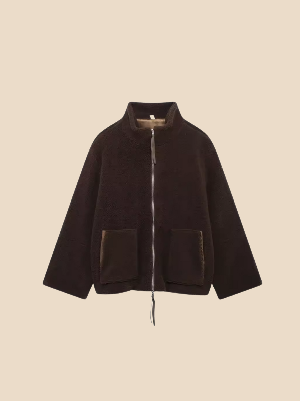 Imogen | Women's Oversized Sherpa Occasion Jacket
