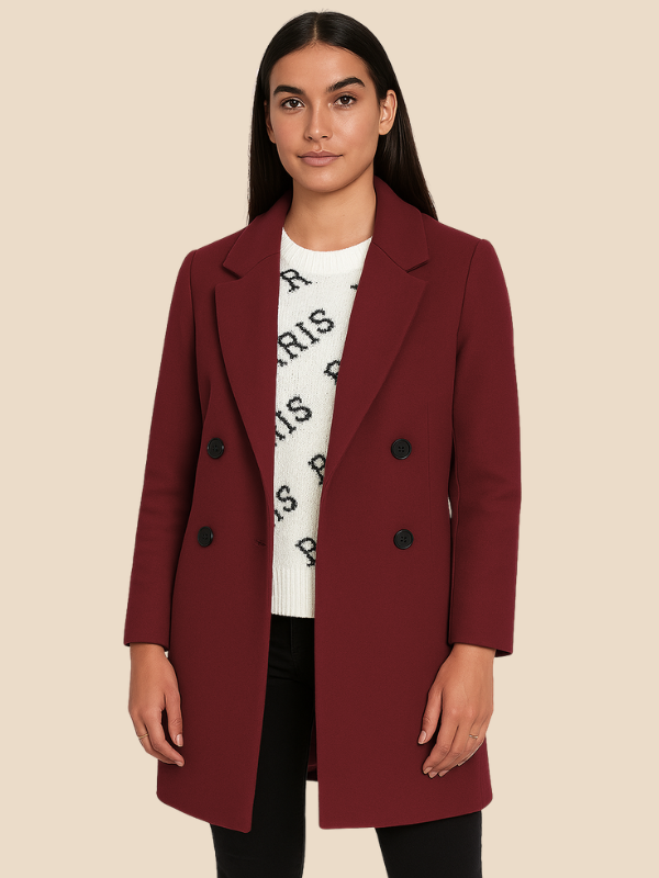 Emily | Women's Classic Double Breasted Coat