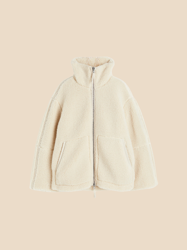 Imogen | Women's Oversized Sherpa Occasion Jacket