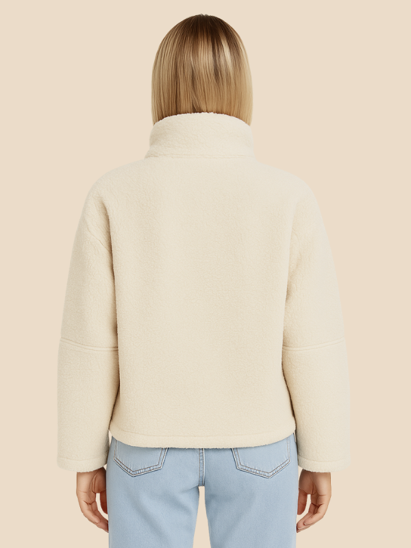 Imogen | Women's Oversized Sherpa Occasion Jacket
