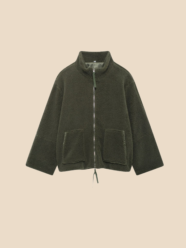 Imogen | Women's Oversized Sherpa Occasion Jacket