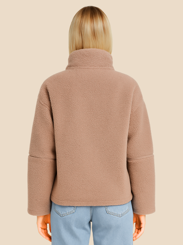 Imogen | Women's Oversized Sherpa Occasion Jacket