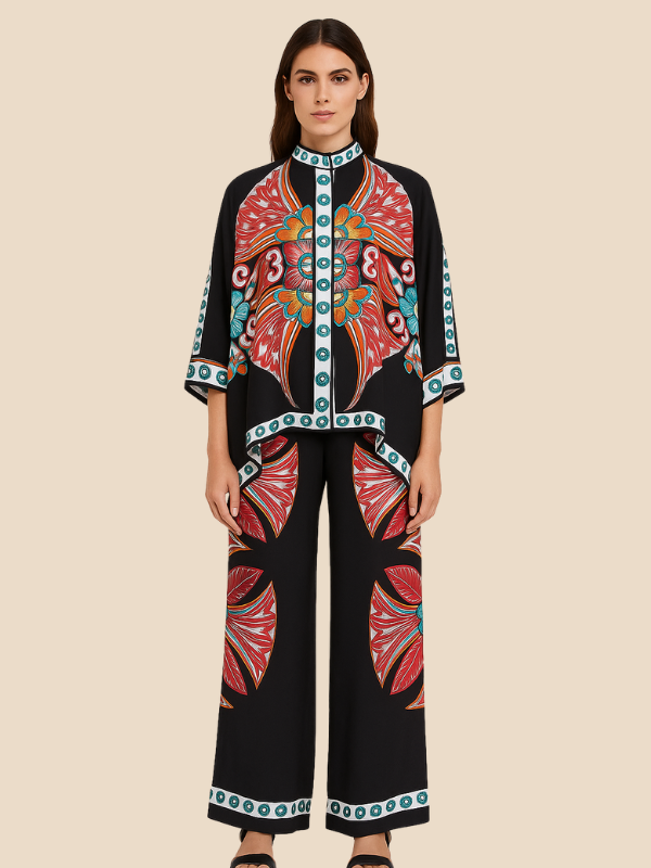 Phoebe | Relaxed Two-Piece Spring Set for Women