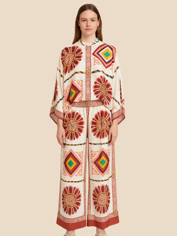 Phoebe | Relaxed Two-Piece Spring Set for Women