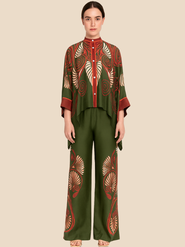 Phoebe | Relaxed Two-Piece Spring Set for Women