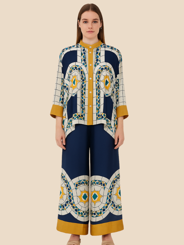 Phoebe | Relaxed Two-Piece Spring Set for Women