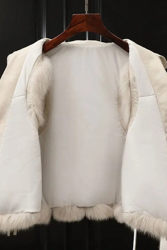 Abigail - Elegant Fur Sleeveless Vest