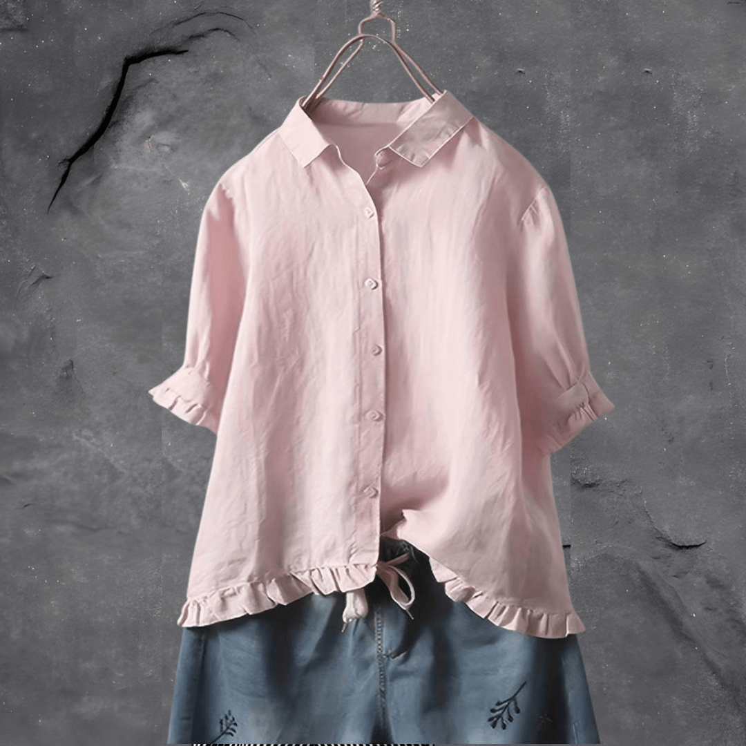 Sienna | Women's Elegant Long-Sleeve Shirt