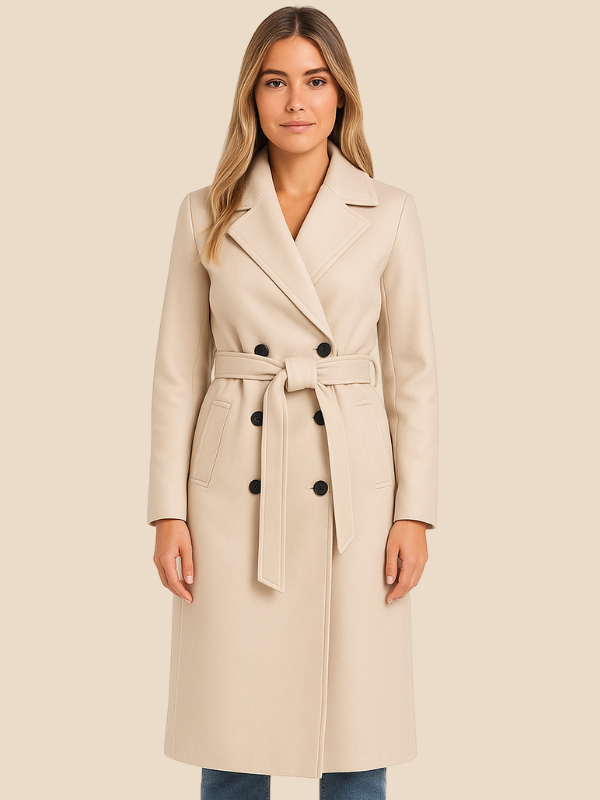 Rose | Women's Timeless Double-Breasted Wool Coat