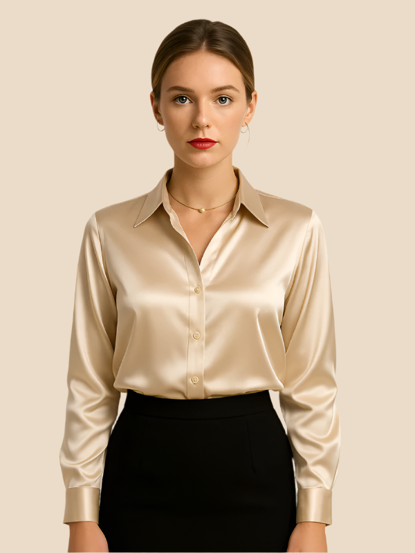 Scarlette | Satin Blouse for Women