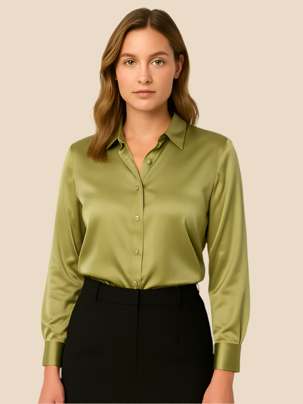 Scarlette | Satin Blouse for Women