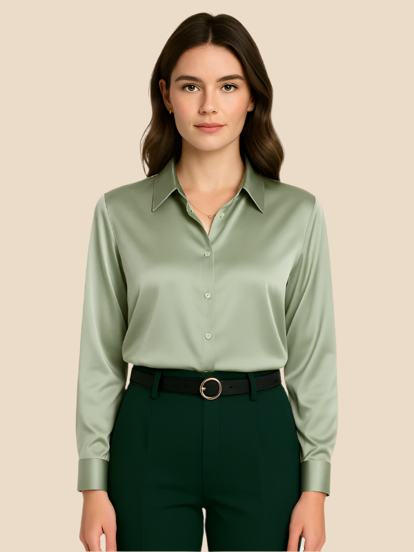 Scarlette | Satin Blouse for Women