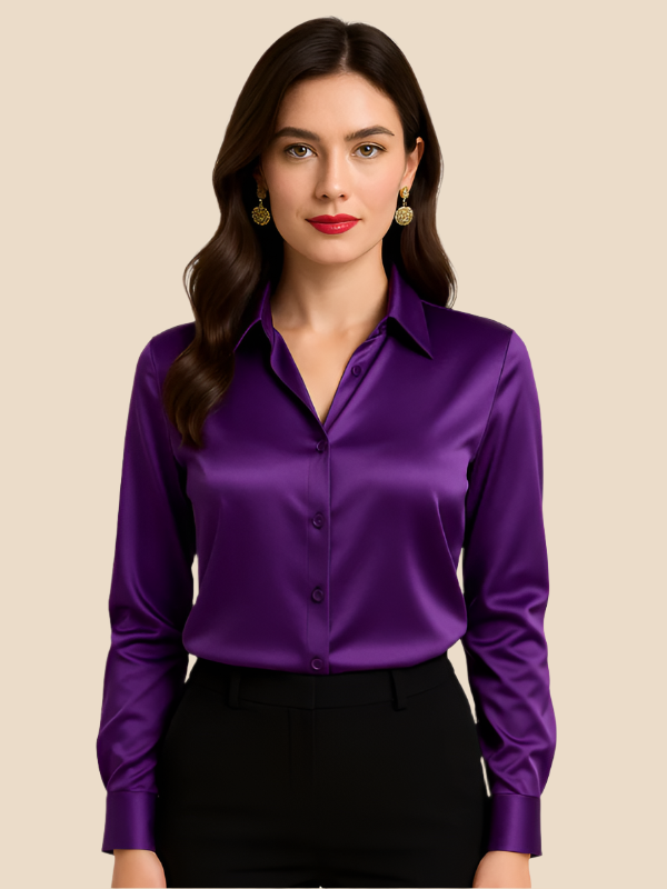 Scarlette | Satin Blouse for Women