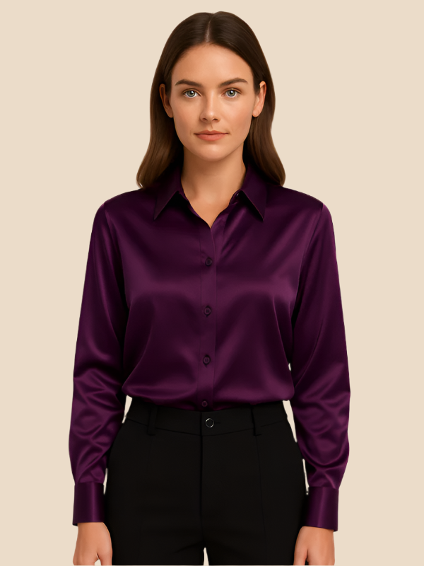 Scarlette | Satin Blouse for Women