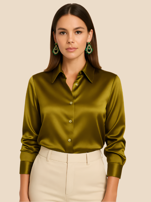 Scarlette | Satin Blouse for Women