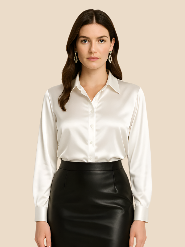 Scarlette | Satin Blouse for Women