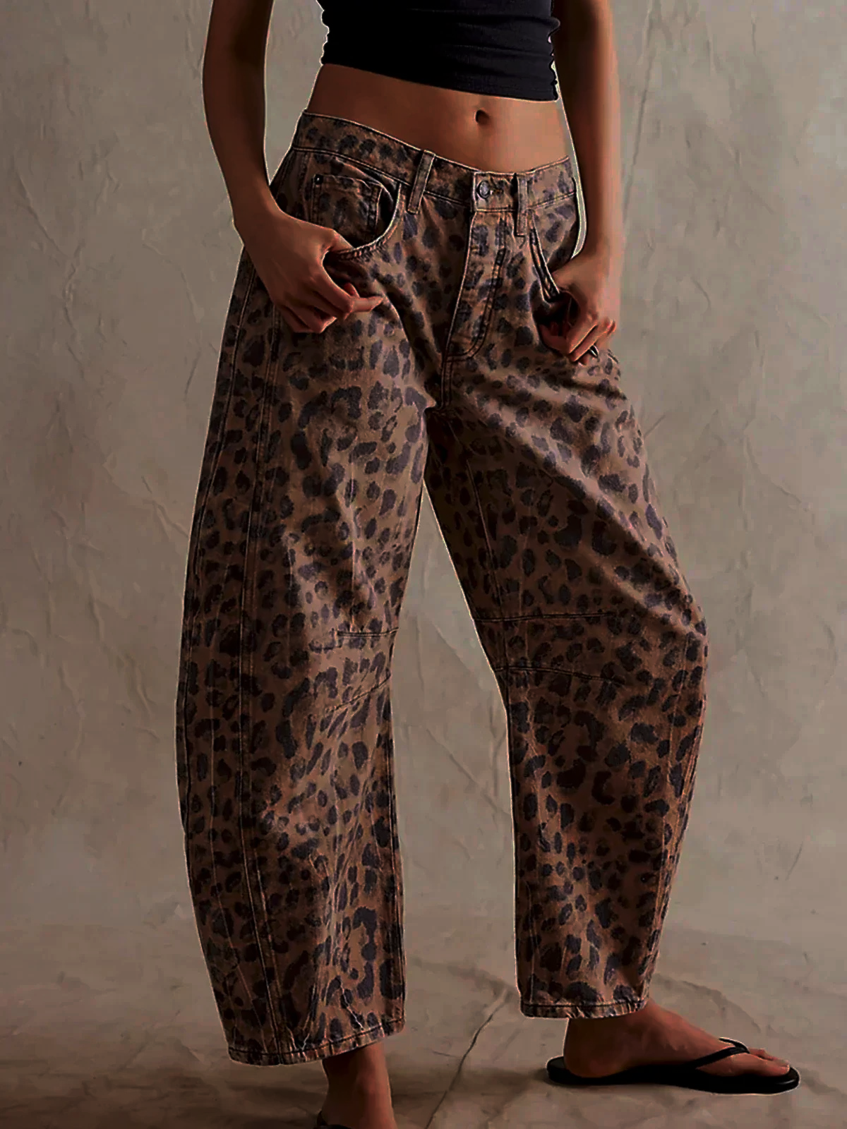 Liora | Stylish Leopard Print Pants for Women