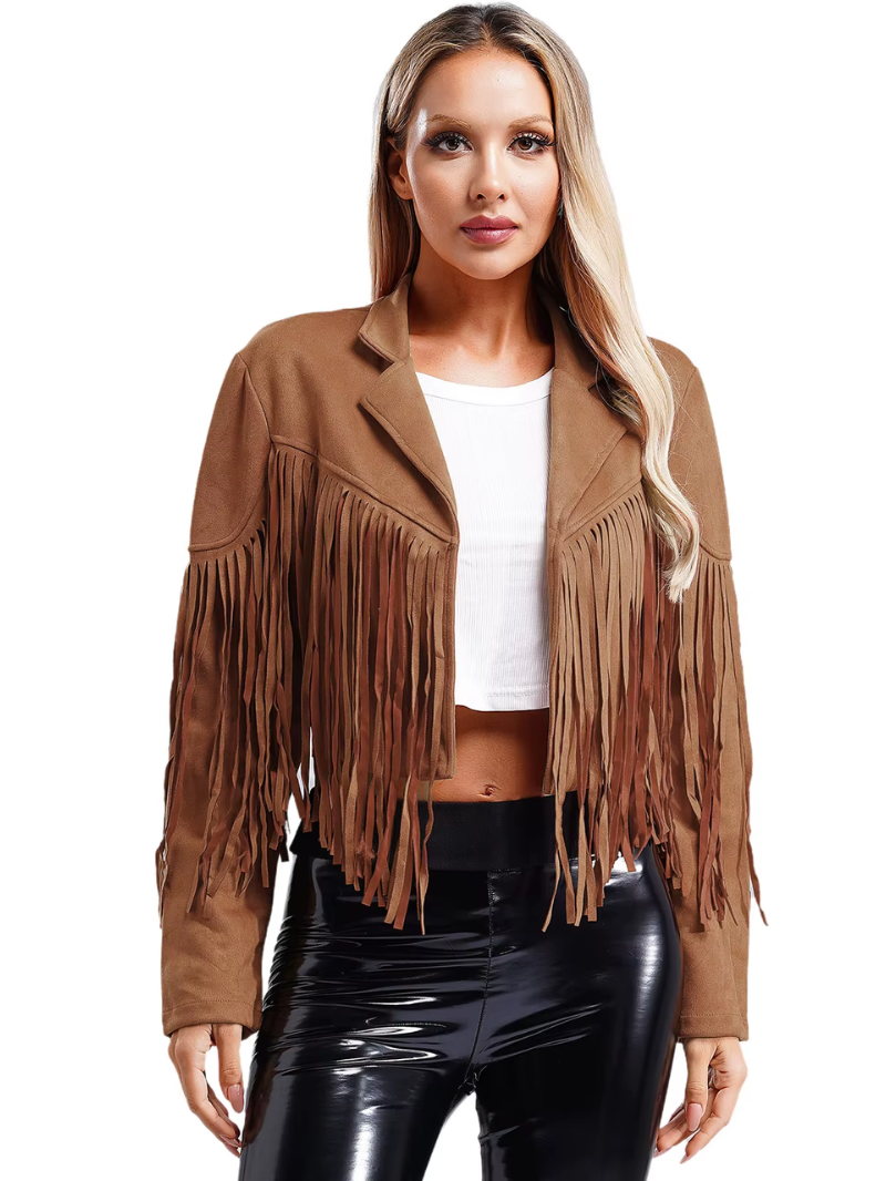 Pippa | Statement Fringe Jacket for Women