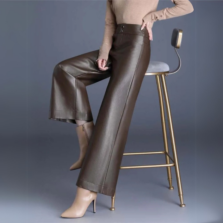 Abigail | Women's Statement Leather Trousers
