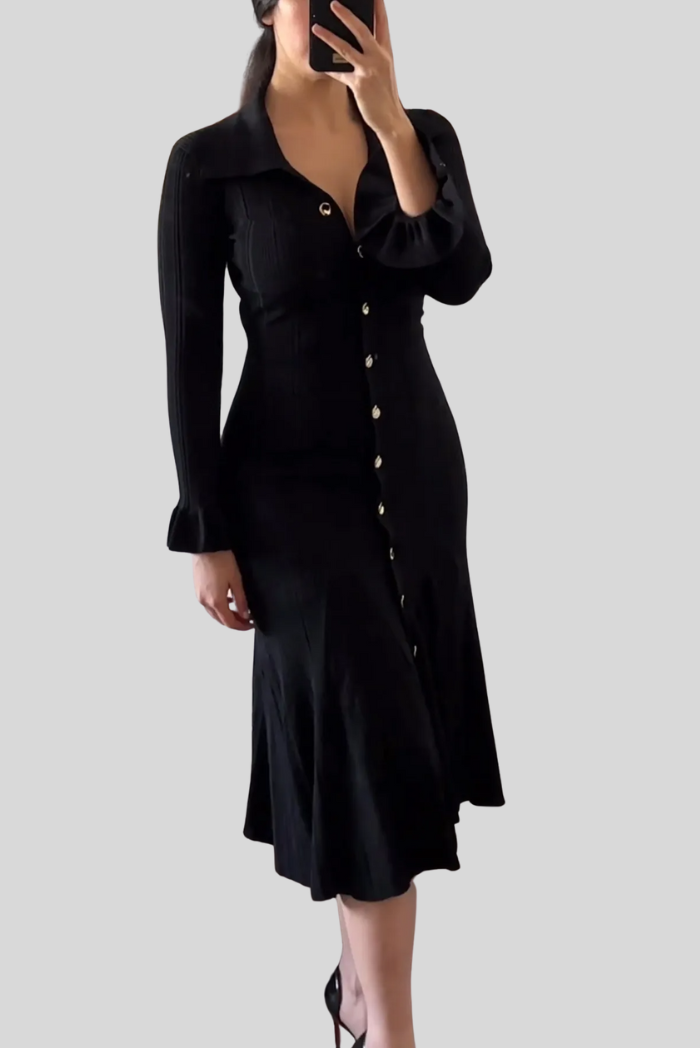 Ariana | Women's Casual Knit Maxi Dress