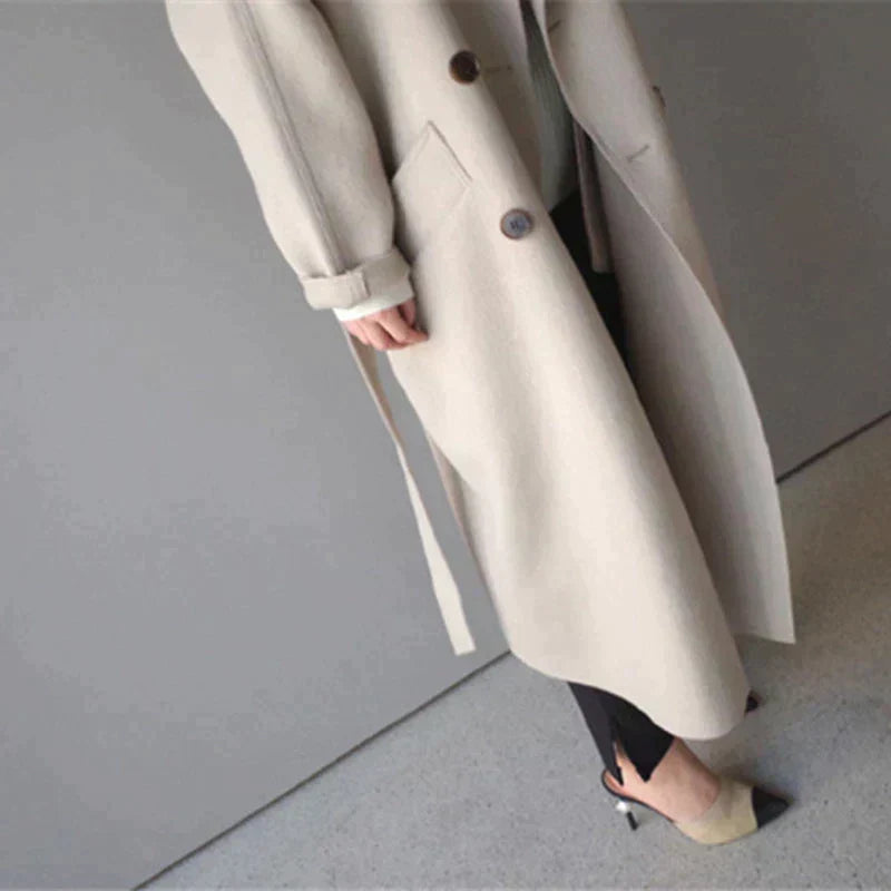 Demi | Women's Elegant Outerwear Long Wool Coat