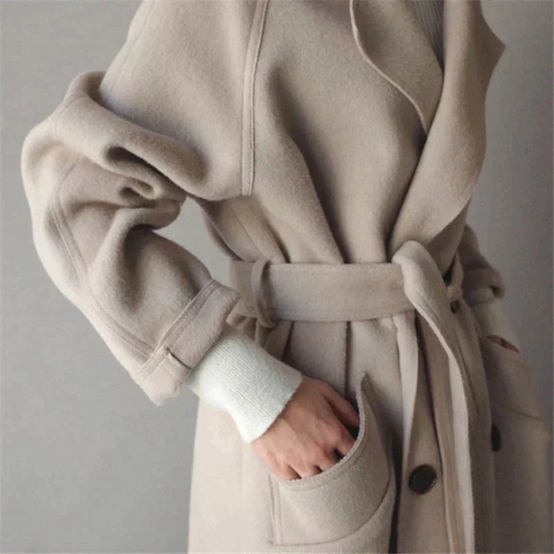 Demi | Women's Elegant Outerwear Long Wool Coat