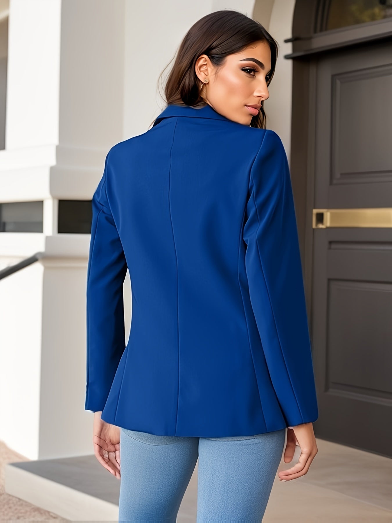 Valentina | Women's Tailored Suede-Look Blazer
