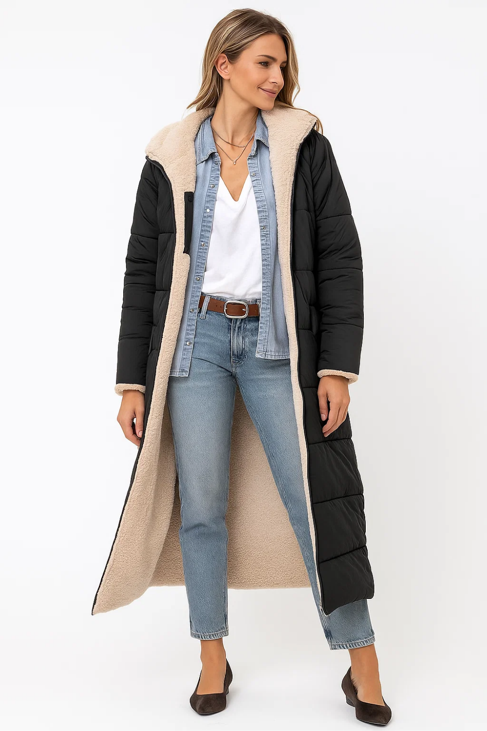 Long Winter Coat for Women