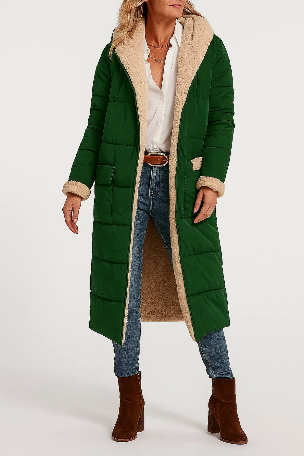 Long Winter Coat for Women