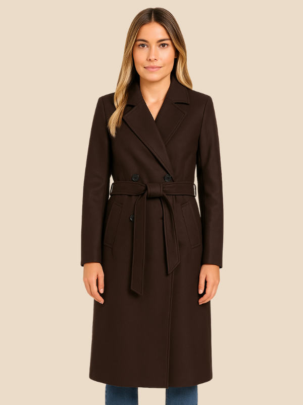 Rose | Women's Timeless Double-Breasted Wool Coat