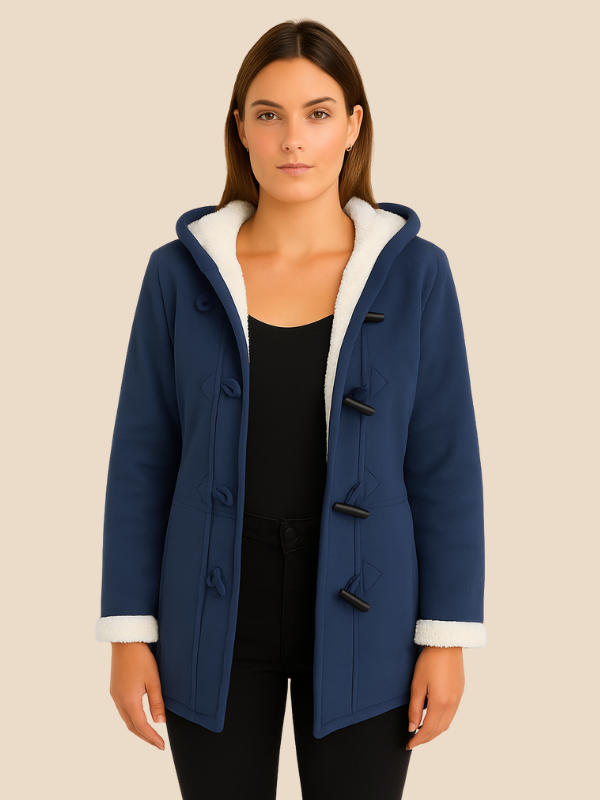 Josie | Fleece-Lined Hooded Coat for Women