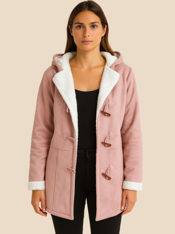 Josie | Fleece-Lined Hooded Coat for Women