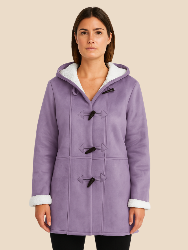 Josie | Fleece-Lined Hooded Coat for Women