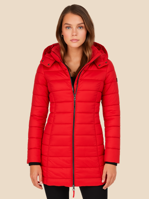Megan | Women's Premium Hooded Down Jacket