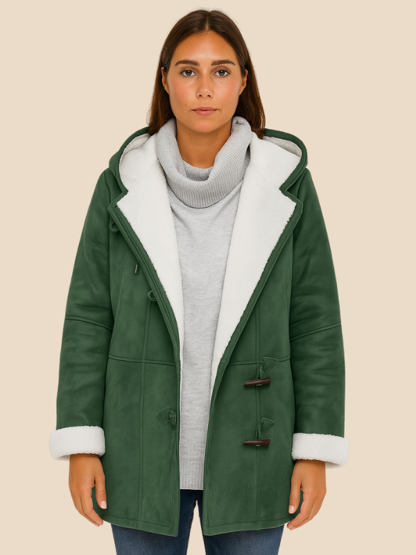 Josie | Fleece-Lined Hooded Coat for Women