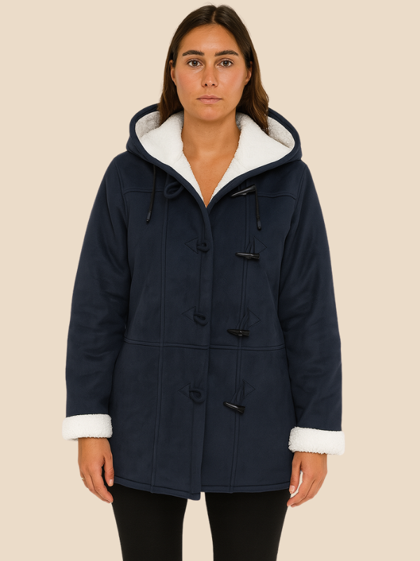 Josie | Fleece-Lined Hooded Coat for Women